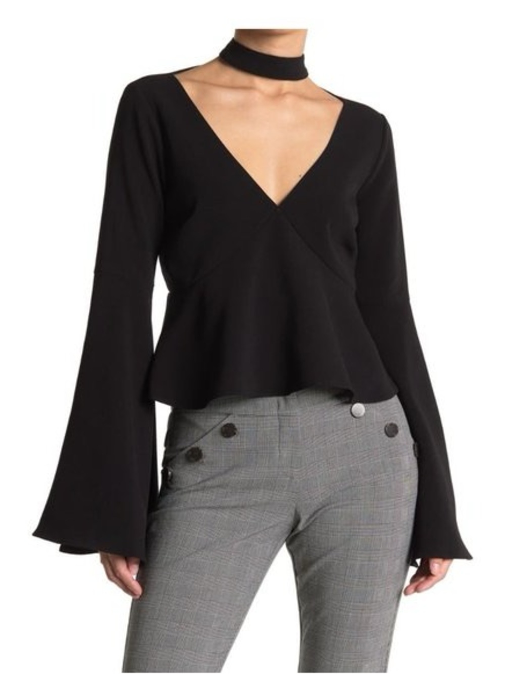 NWT Likely Haley Bell Sleeve Blouse